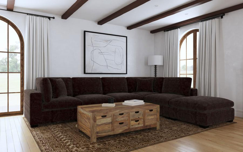 Sofá Seccional Modular Tapizado Lakeview