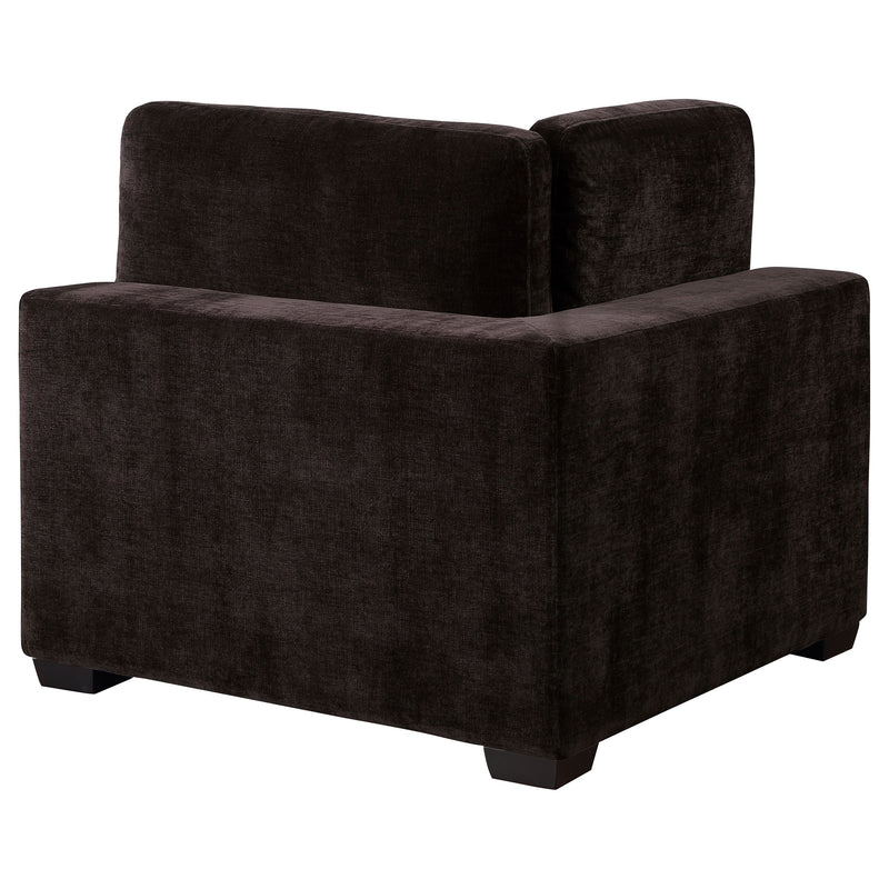 Sillón esquinero tapizado Lakeview color marfil