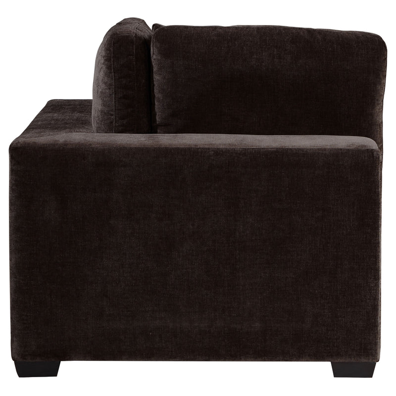 Sillón esquinero tapizado Lakeview color marfil