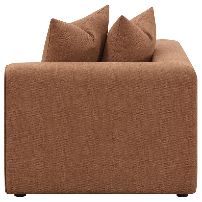 Jennifer Upholstered Corner Chair Grey