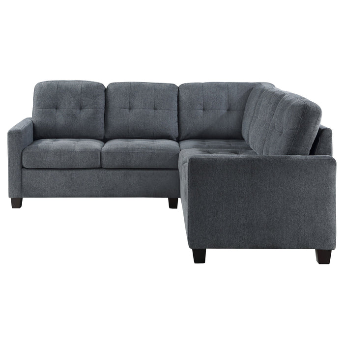 Georgina Upholstered Modular Sectional Steel