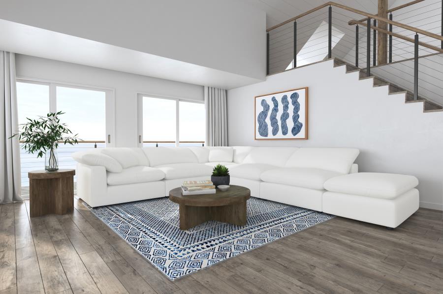 Raleigh Boucle Upholstered Modular Sectional