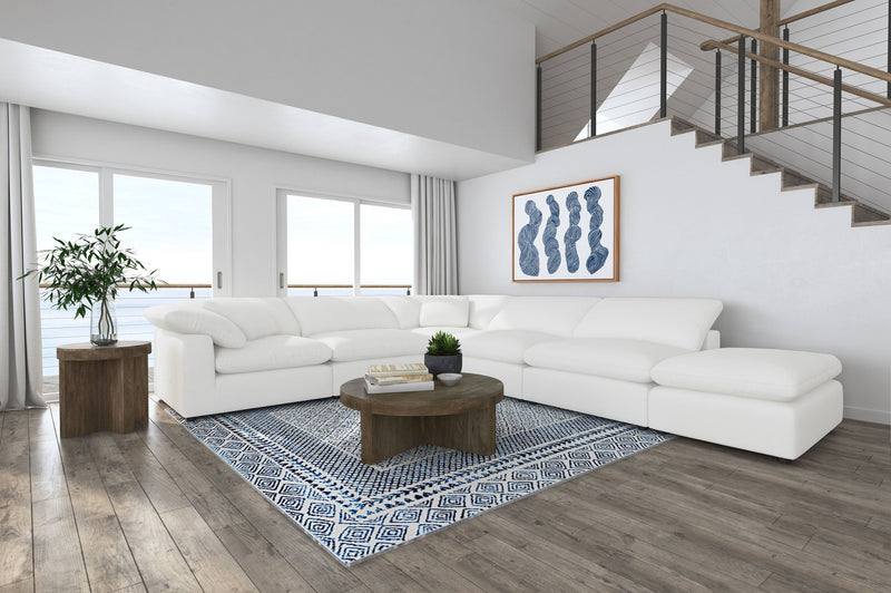 Raleigh Boucle Upholstered Modular Sectional