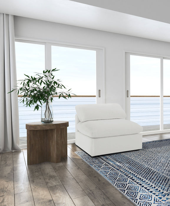 Raleigh Boucle Upholstered Armless Chair