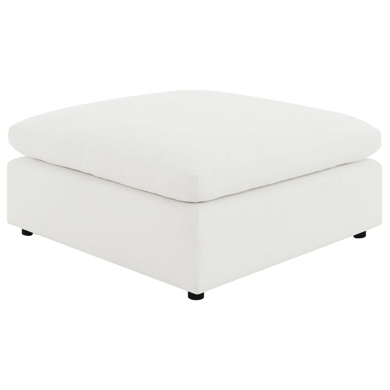 Raleigh Boucle Upholstered Ottoman