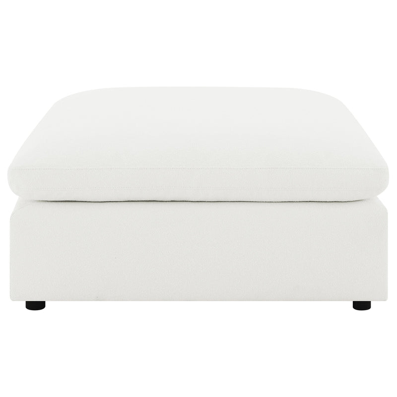 Raleigh Boucle Upholstered Ottoman
