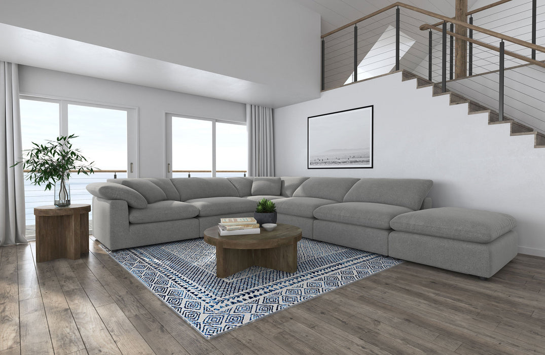 Raleigh Boucle Upholstered Modular Sectional