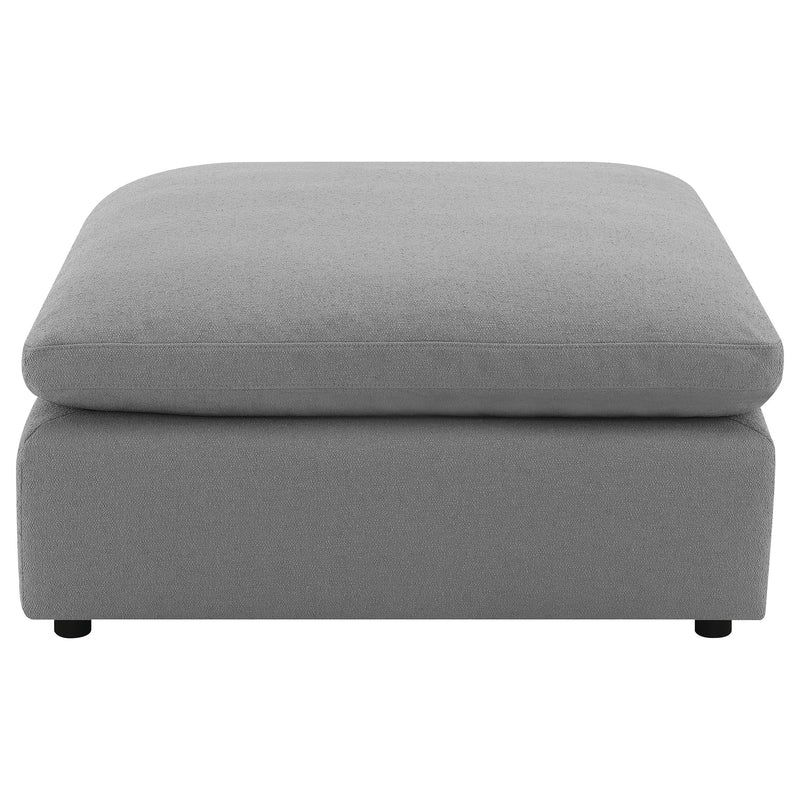 Raleigh Boucle Upholstered Ottoman