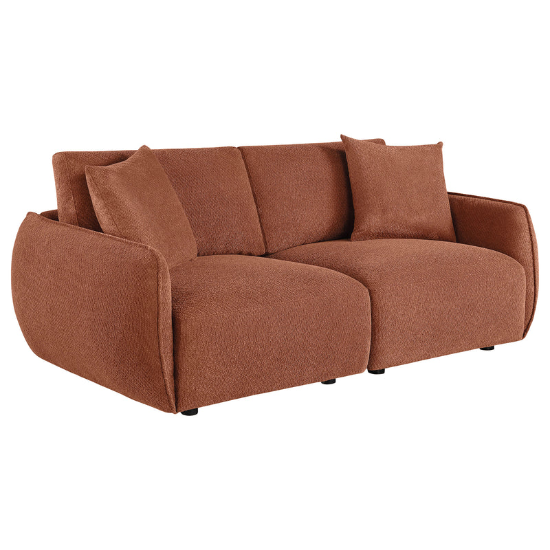 Sofá Modular Elysia Chenille Tapizado Coral