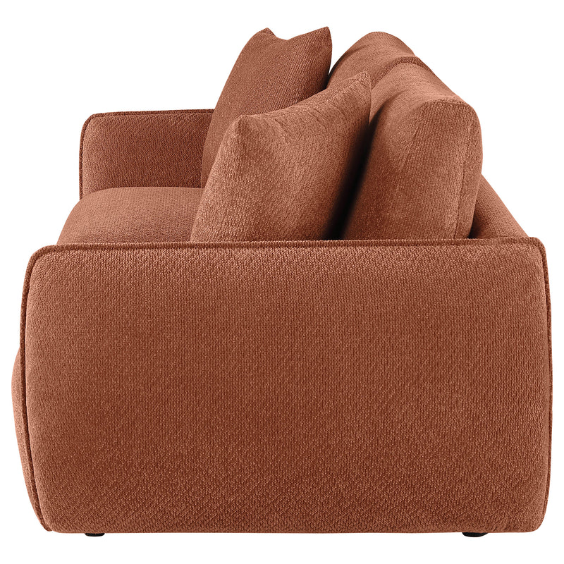 Sofá Modular Elysia Chenille Tapizado Coral