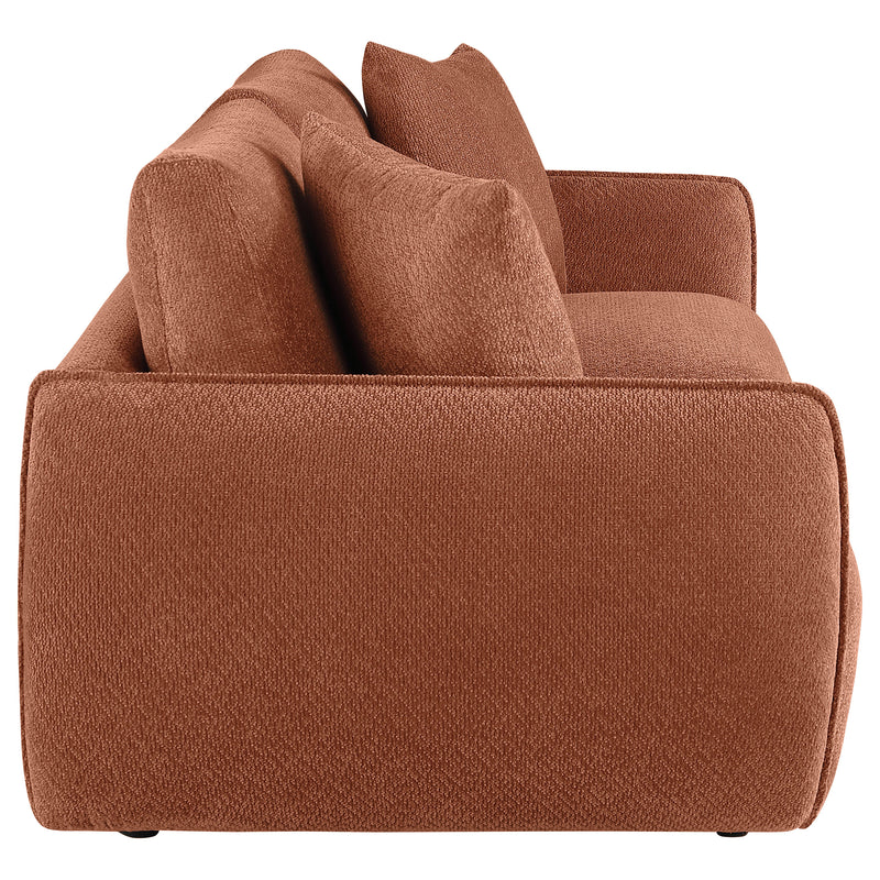 Sofá Modular Elysia Chenille Tapizado Coral