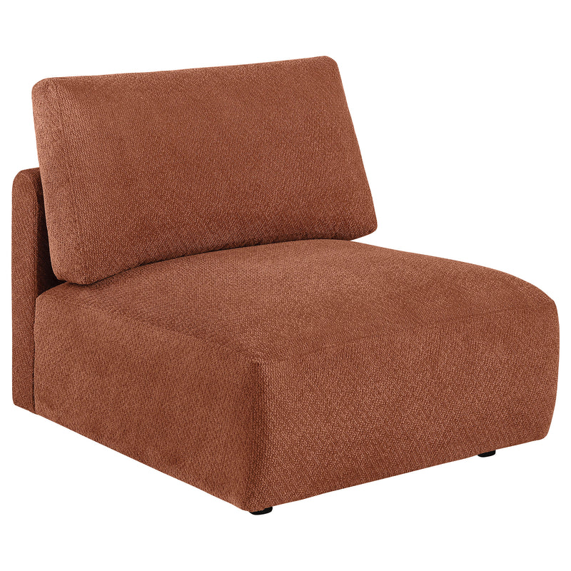 Sofá Modular Elysia Chenille Tapizado Coral