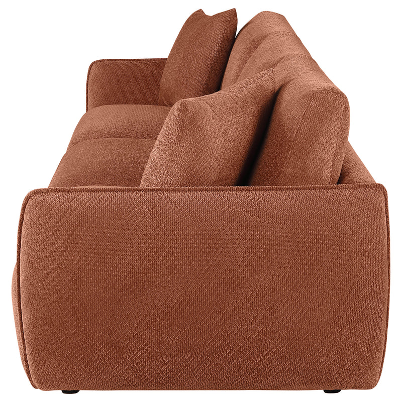 Sofá Modular Elysia Chenille Tapizado Coral