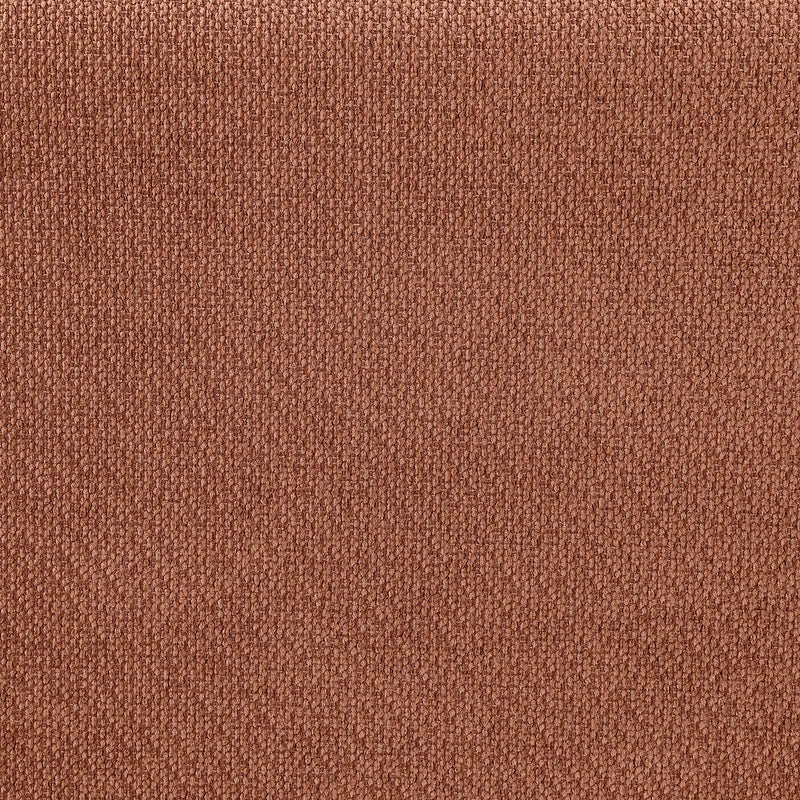 Sillón modular Elysia Chenille con tapicería, Coral, brazo izquierdo
