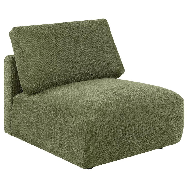 Elysia Fabric Upholstered Modular Armless Chair