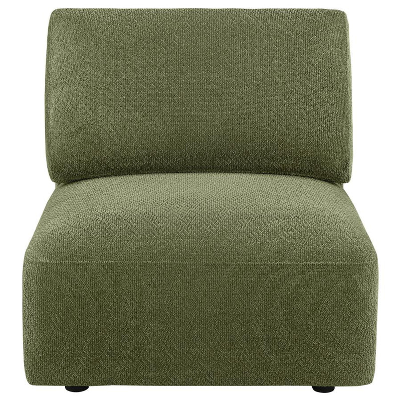 Elysia Fabric Upholstered Modular Armless Chair