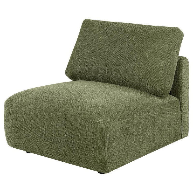 Elysia Fabric Upholstered Modular Armless Chair