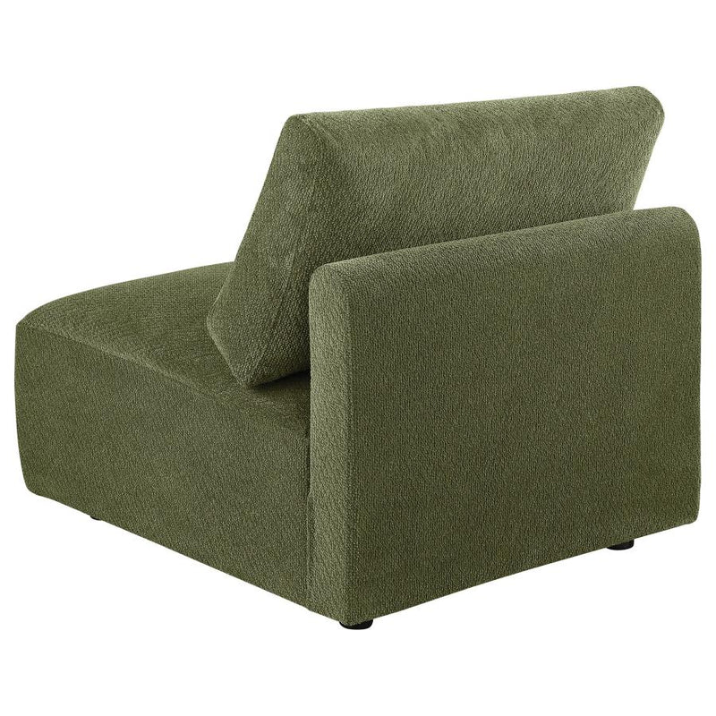 Elysia Fabric Upholstered Modular Armless Chair
