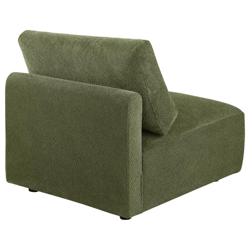 Elysia Fabric Upholstered Modular Armless Chair