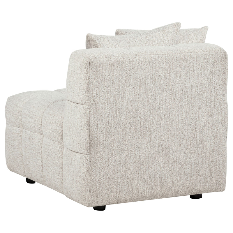 Sillón sin brazos tapizado Amara
