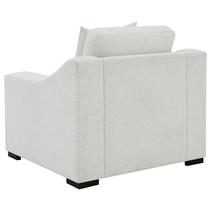 Ashlyn Upholstered Sloped Arm Accent Chair