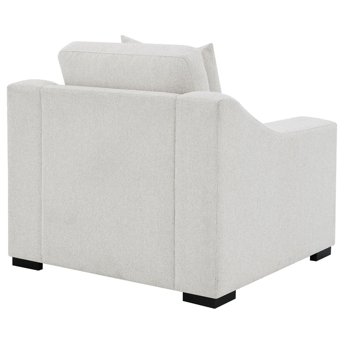 Ashlyn Upholstered Sloped Arm Accent Chair