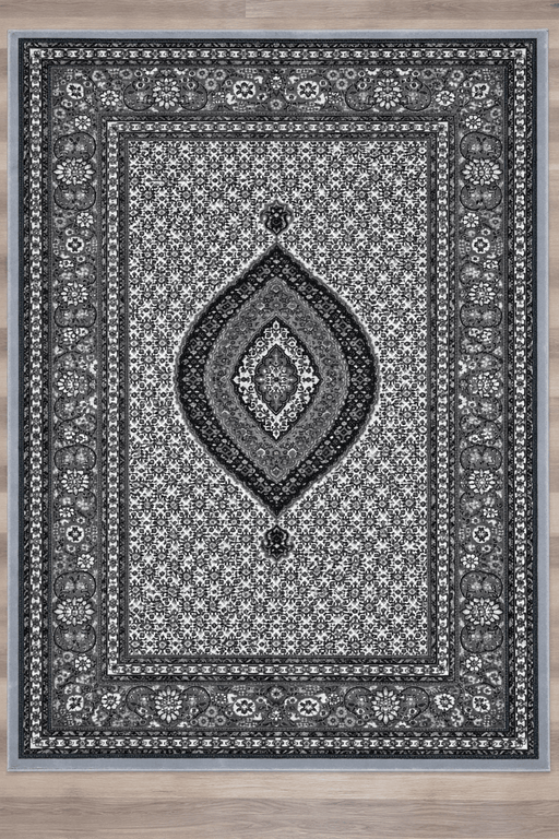 BURSA Rug Design 55337 Grey 5x8 (5'2x7'5")"
