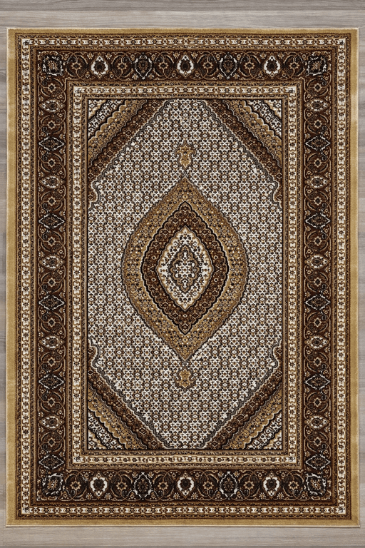 BURSA Rug Design 55339 Brown 2x8 Runner (2'2x7'3")"