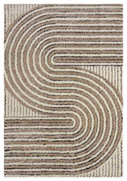 5D SHAGGY Rug Design 6421 Cream 5x8 (5'2x7'5")"