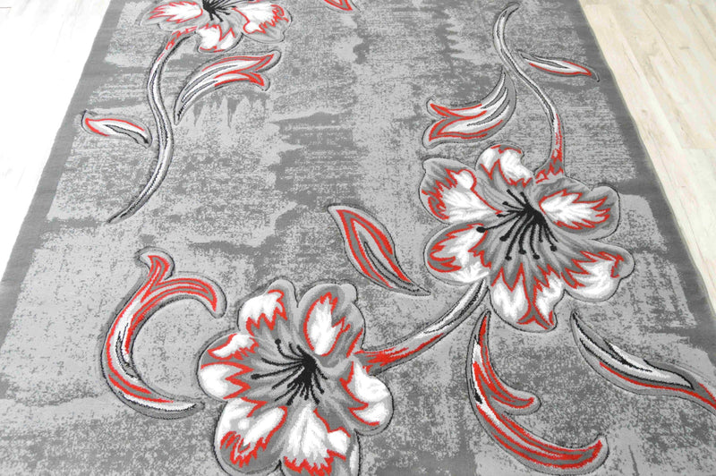 PREMIUM Rug Design 6001 Grey 2x4 (2'6x3'9")"