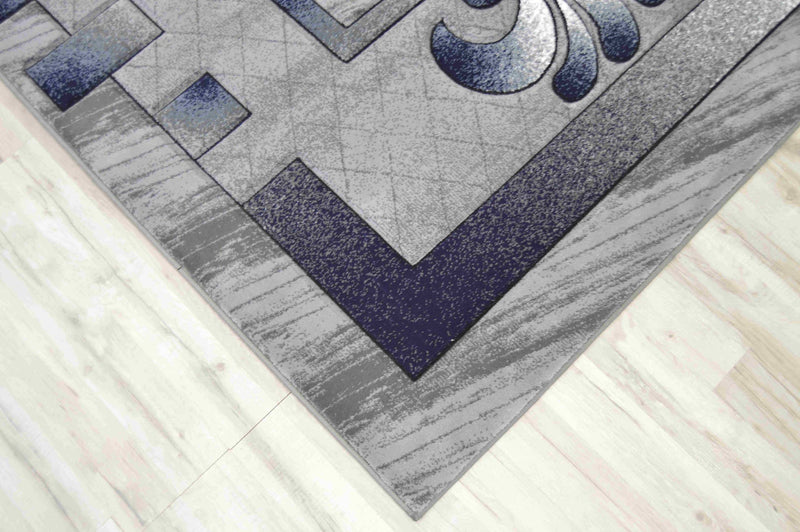 PREMIUM Rug Design 6008 Grey 2x8 Runner (2'2x7'3")"