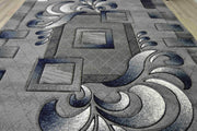 PREMIUM Rug Design 6008 Grey 4x6 (3'9x5'3")"