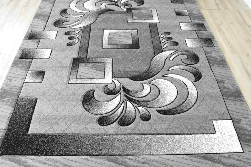 PREMIUM Rug Design 6008 Turquoise 7x10 (6'6x9'2")"