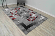 PREMIUM Rug Design 6008 Green 7 Foot Round (6'6x6'6" Round)"