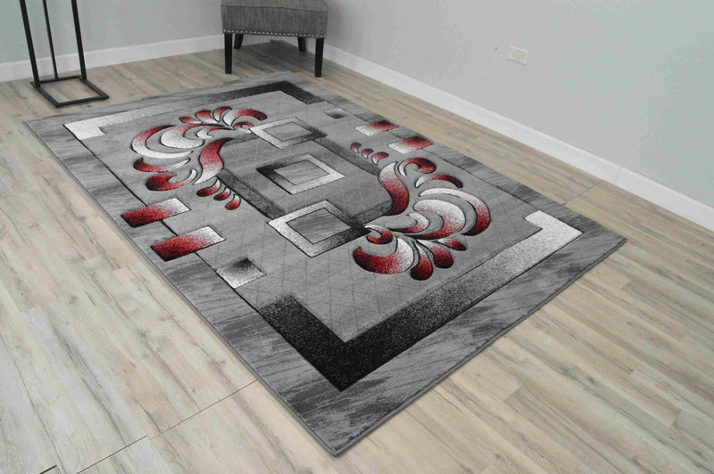 PREMIUM Rug Design 6008 Green 7 Foot Round (6'6x6'6" Round)"