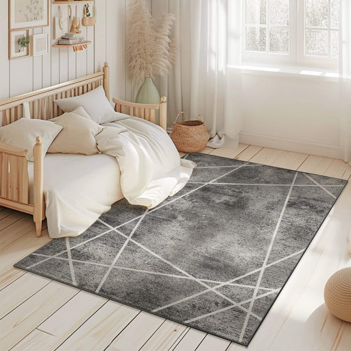 SPIRIT Rug DESIGN 60143 Grey 5x8 (5'2x7'5")"