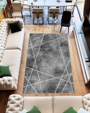 SPIRIT Rug DESIGN 60143 Grey 8x11 (7'8x10'8")"