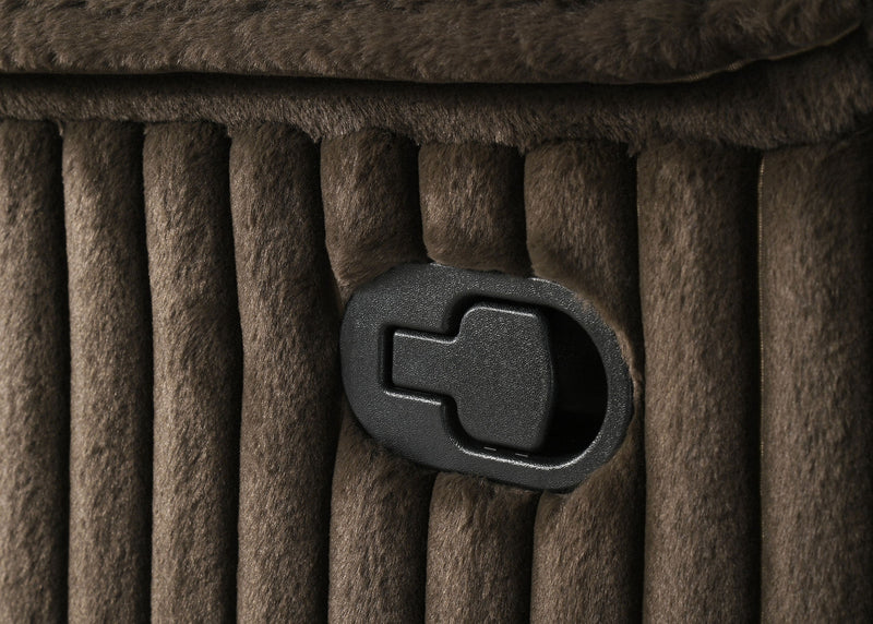 Sofá seccional reclinable tapizado Atkinson