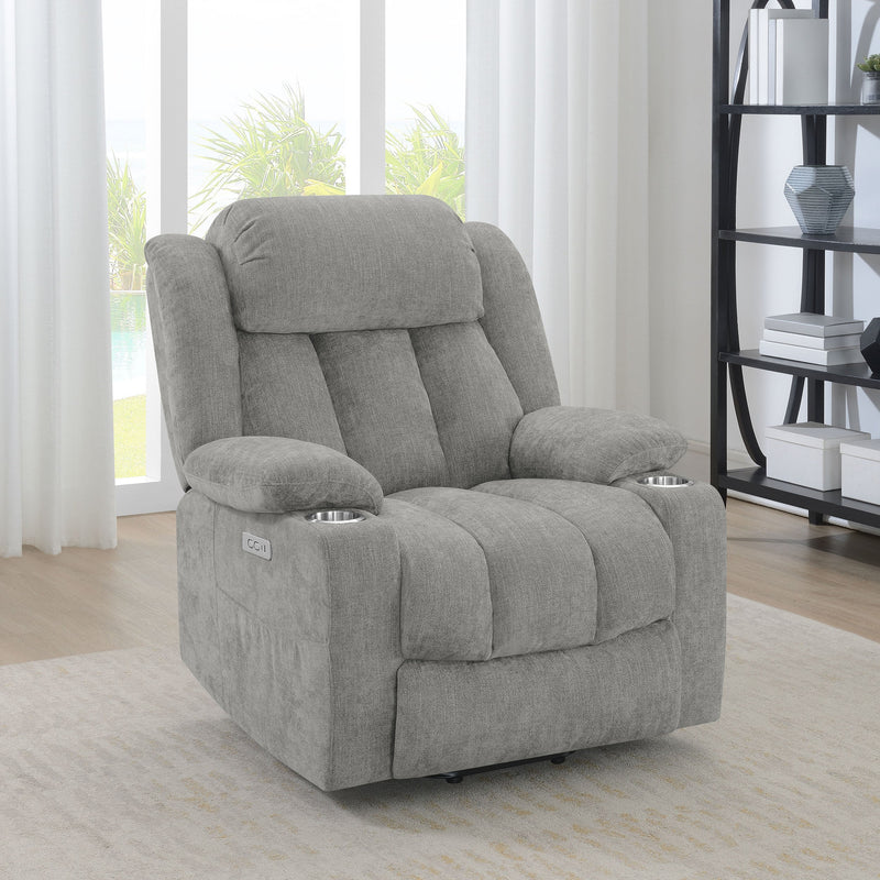 Houston Upholstered Power Lift Recliner Chair