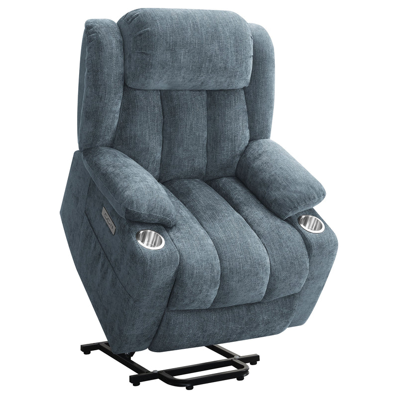 Houston Upholstered Power Lift Recliner Chair