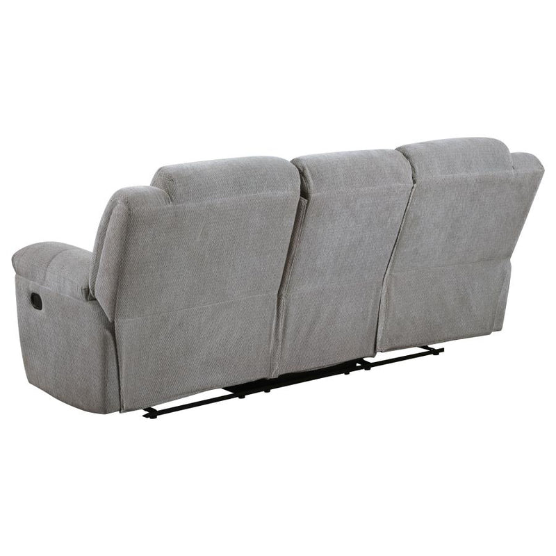 Gilson 3-piece Chenille Upholstered Reclining Sofa Set