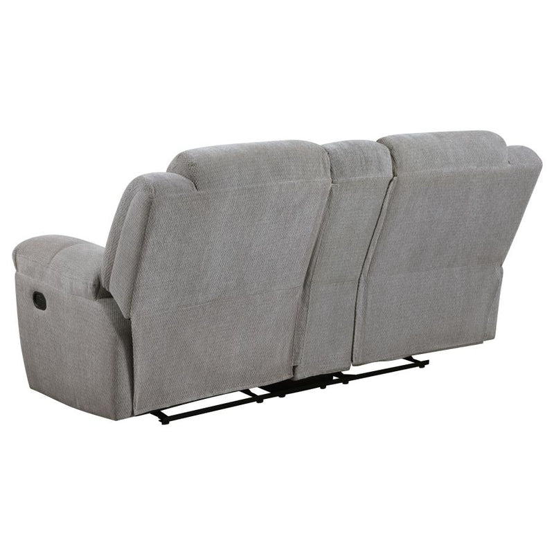 Gilson 3-piece Chenille Upholstered Reclining Sofa Set
