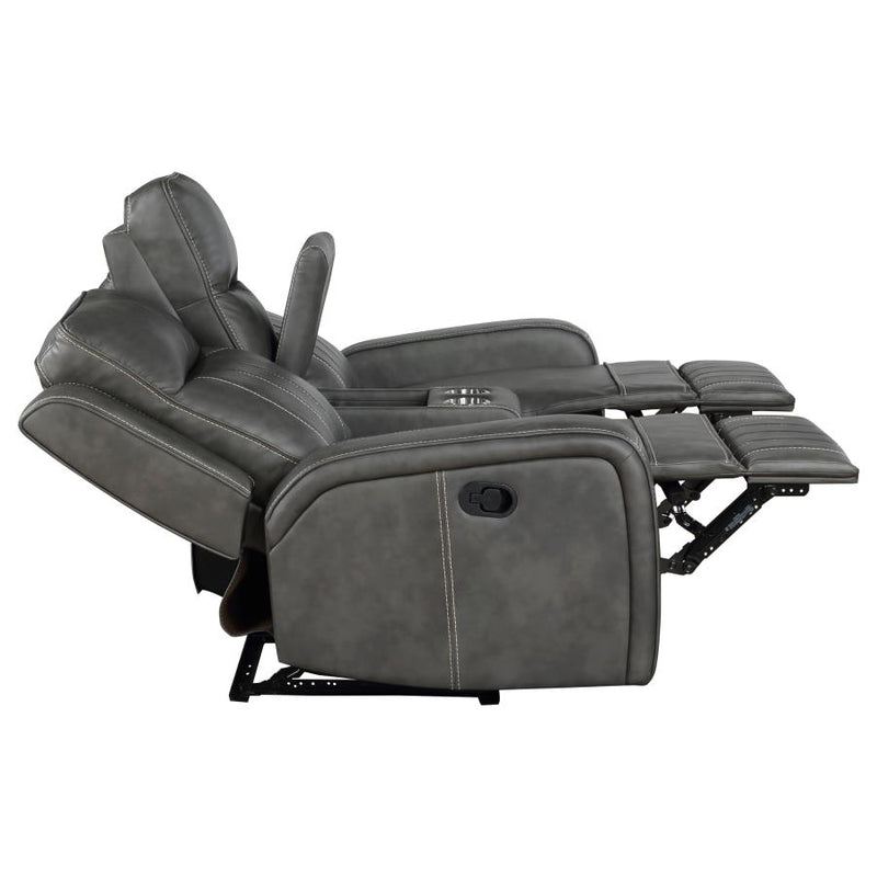 Raelynn 3-piece Upholstered Reclining Sofa Set