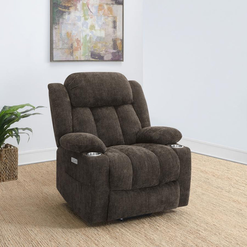 Houston Upholstered Power Lift Recliner Chair