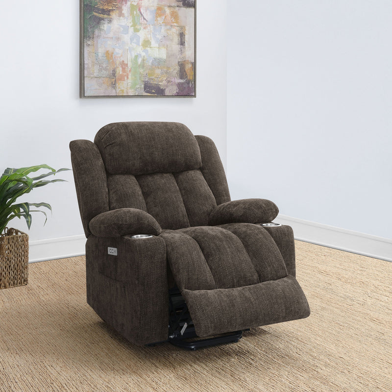 Houston Upholstered Power Lift Recliner Chair