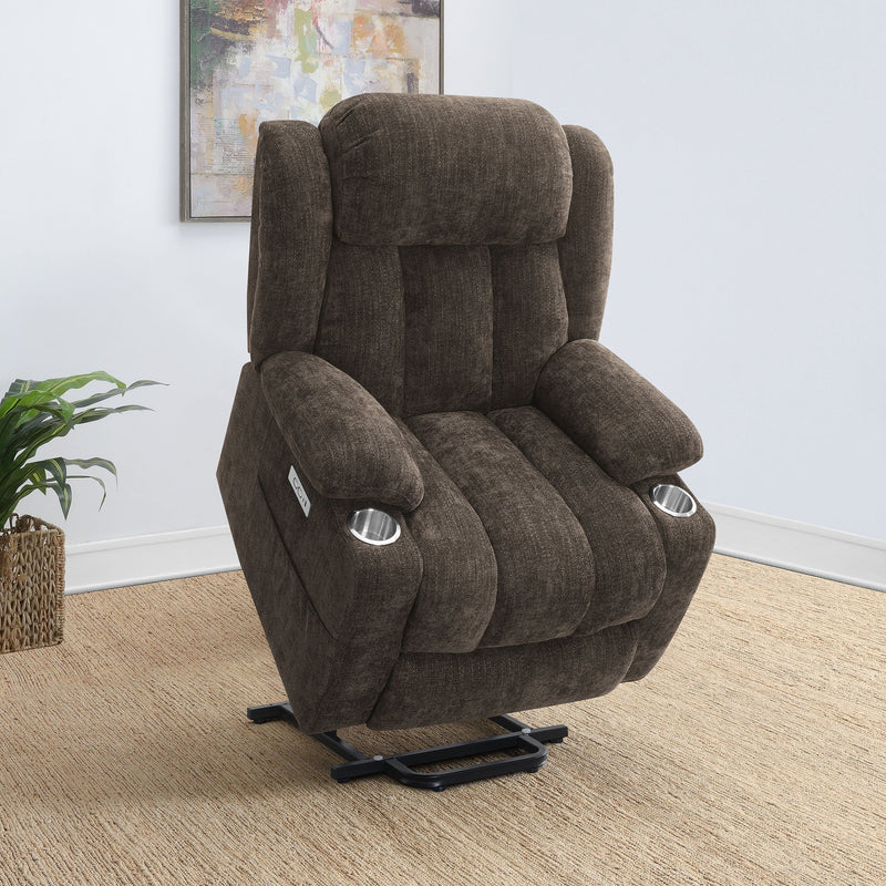 Houston Upholstered Power Lift Recliner Chair