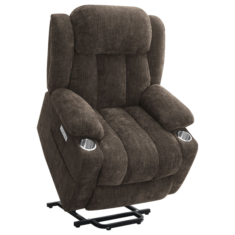 Houston Upholstered Power Lift Recliner Chair