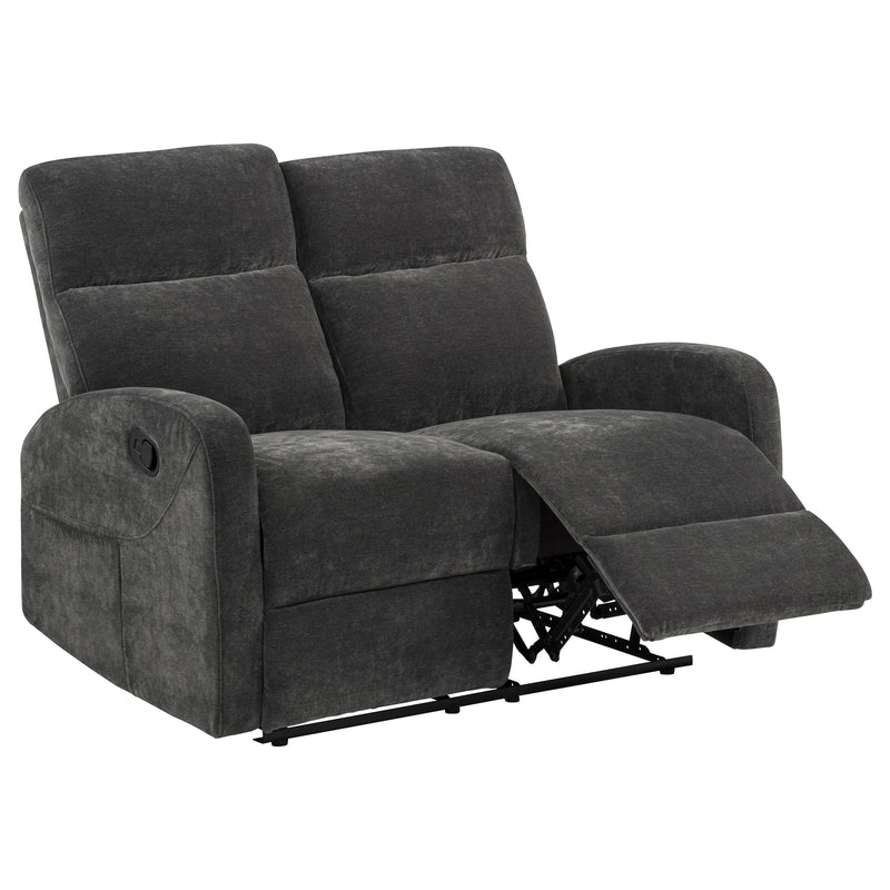 Hamilton Chenille Manual Reclining Loveseat
