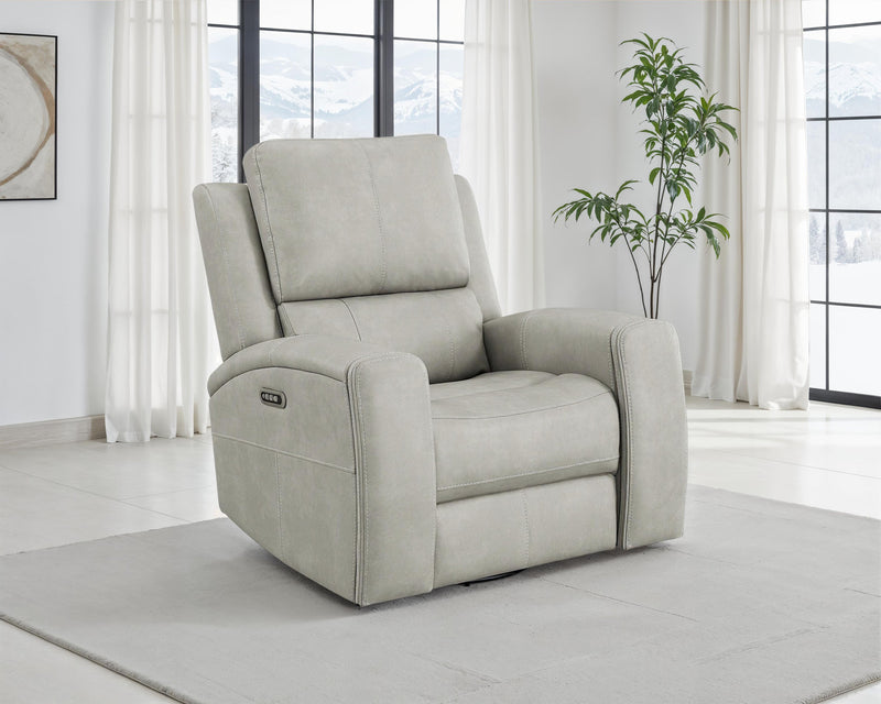 Brickston Triple Power Swivel Glider Recliner