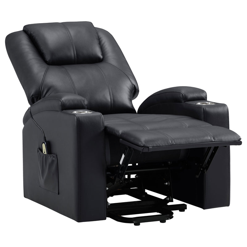 Armstrong Upholstered Power Lift Massage Recliner